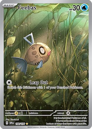 Feebas (198/191) Holofoil [SV08: Surging Sparks]