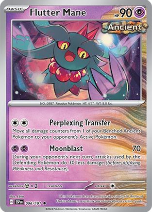 Flutter Mane (96/191)  [SV08: Surging Sparks]