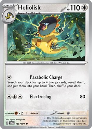Heliolisk (155/191)  [SV08: Surging Sparks]