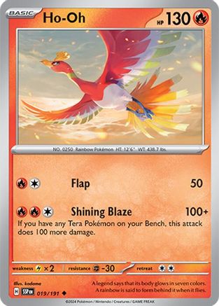 Ho-Oh (19/191)  [SV08: Surging Sparks]