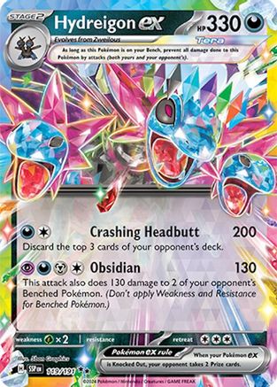Hydreigon ex (119/191) Holofoil [SV08: Surging Sparks]