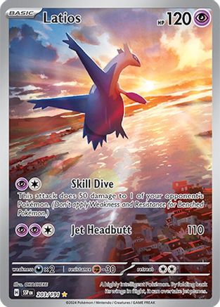Latios (203/191) Holofoil [SV08: Surging Sparks]