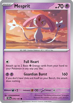 Mesprit (79/191)  [SV08: Surging Sparks]