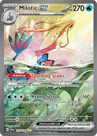 Milotic ex (237/191) Holofoil [SV08: Surging Sparks]