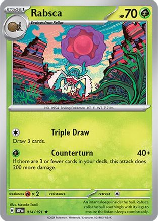 Rabsca (14/191) Holofoil [SV08: Surging Sparks]