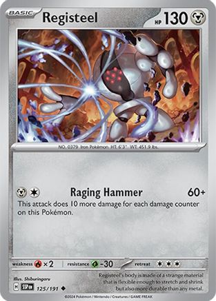 Registeel (125/191)  [SV08: Surging Sparks]