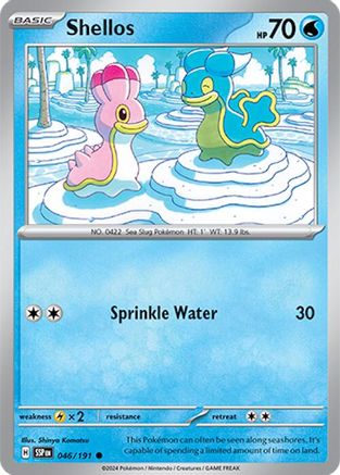 Shellos (46/191)  [SV08: Surging Sparks]