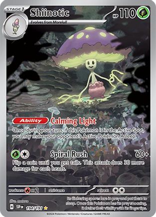 Shiinotic (194/191) Holofoil [SV08: Surging Sparks]