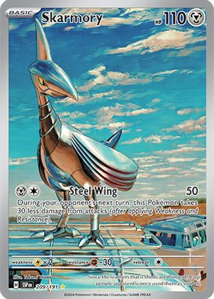 Skarmory (209/191) Holofoil [SV08: Surging Sparks]