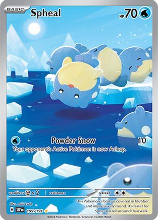 Spheal (199/191) Holofoil [SV08: Surging Sparks]