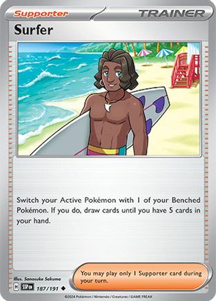 Surfer (187/191)  [SV08: Surging Sparks]