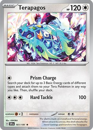 Terapagos (161/191) Reverse Holofoil [SV08: Surging Sparks]