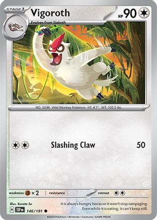 Vigoroth (146/191)  [SV08: Surging Sparks]
