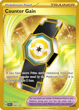 Counter Gain - 249/191 (249/191) Holofoil [SV08: Surging Sparks]
