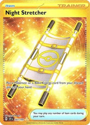Night Stretcher - 251/191 (251/191) Holofoil [SV08: Surging Sparks]