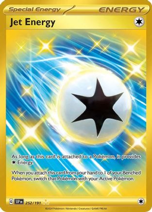 Jet Energy (252/191) Holofoil [SV08: Surging Sparks]