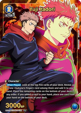Yuji Itadori (038) (U*) (UE03BT/JJK-1-038) - Jujutsu Kaisen