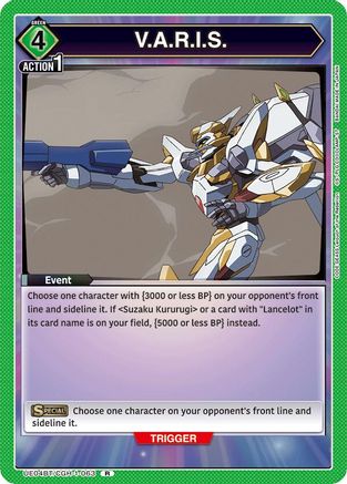 V.A.R.I.S. (UE04BT/CGH-1-063) - Code Geass Lelouch of the Rebellion