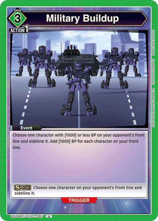 Military Buildup [UE04BT - UE04BT/CGH-1-067]
