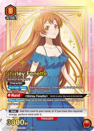 Shirley Fenette (081) (SR**) (UE04BT/CGH-1-081) - Code Geass Lelouch of the Rebellion