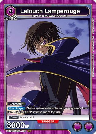 Lelouch Lamperouge (103) (UE04BT/CGH-1-103) - Code Geass Lelouch of the Rebellion