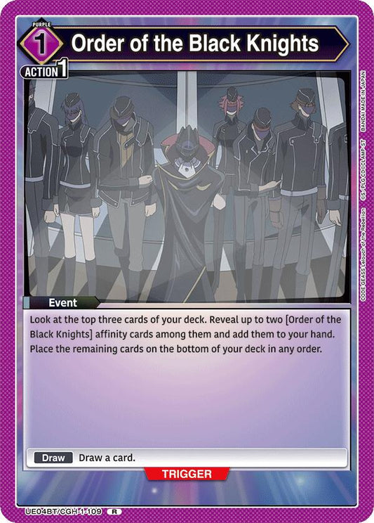 Order of the Black Knights [UE04BT - UE04BT/CGH-1-109]