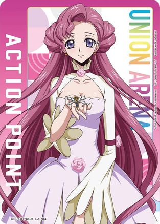 Action Point Card (AP04) (Euphemia li Britannia) (UE04BT/CGH-1-AP04) - Code Geass Lelouch of the Rebellion