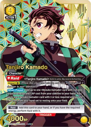 Tanjiro Kamado (008) (SR**) (UE05BT/KMY-1-008) - Demon Slayer Kimetsu no Yaiba Foil