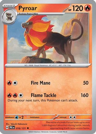Pyroar (016/131) [SV: Prismatic Evolutions]