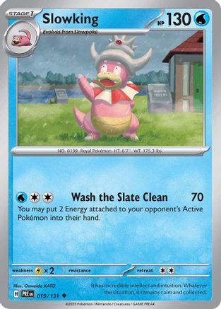 Slowking (019/131) Reverse Holofoil [SV: Prismatic Evolutions]