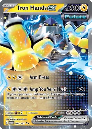 Iron Hands ex (031/131) Holofoil [SV: Prismatic Evolutions]