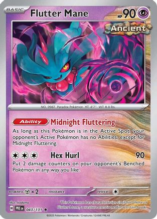 Flutter Mane (042/131) Reverse Holofoil [SV: Prismatic Evolutions]