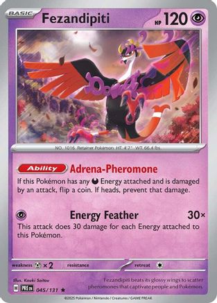 Fezandipiti (045/131) Reverse Holofoil [SV: Prismatic Evolutions]