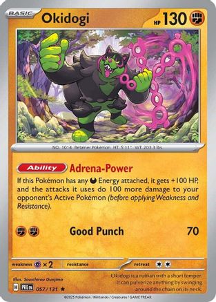 Okidogi (057/131) Holofoil [SV: Prismatic Evolutions]