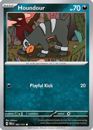 Houndour (062/131) [SV: Prismatic Evolutions]