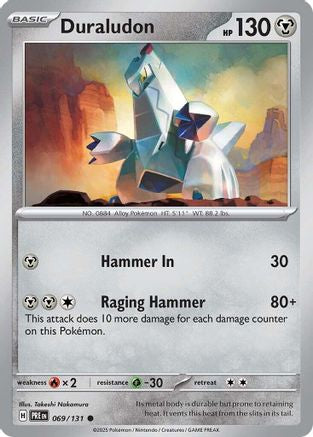 Duraludon (069/131) Reverse Holofoil [SV: Prismatic Evolutions]