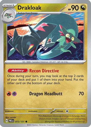 Drakloak (072/131) [SV: Prismatic Evolutions]