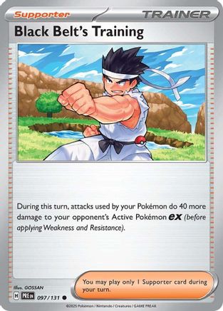 Black Belt's Training (097/131) [SV: Prismatic Evolutions]