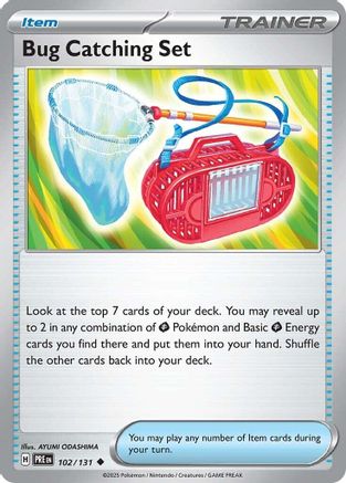 Bug Catching Set (102/131) [SV: Prismatic Evolutions]