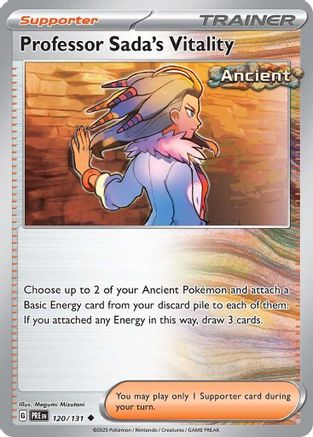 Professor Sada's Vitality (120/131) Reverse Holofoil [SV: Prismatic Evolutions]