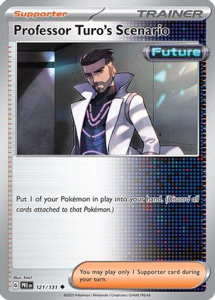 Professor Turo's Scenario (121/131) [SV: Prismatic Evolutions]