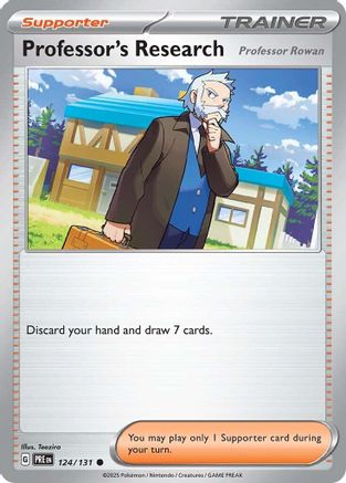 Professor's Research [Professor Rowan] (124/131) [SV: Prismatic Evolutions]