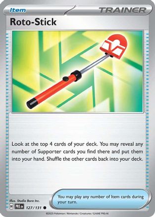 Roto-Stick (127/131) [SV: Prismatic Evolutions]