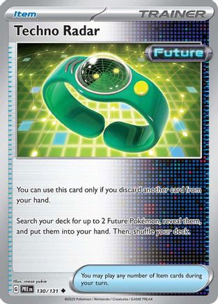 Techno Radar (130/131) Reverse Holofoil [SV: Prismatic Evolutions]