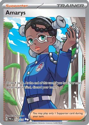 Amarys (132/131) Holofoil [SV: Prismatic Evolutions]