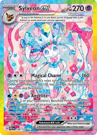 Sylveon ex (156/131) Holofoil [SV: Prismatic Evolutions]