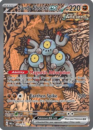 Sandy Shocks ex (159/131) Holofoil [SV: Prismatic Evolutions]