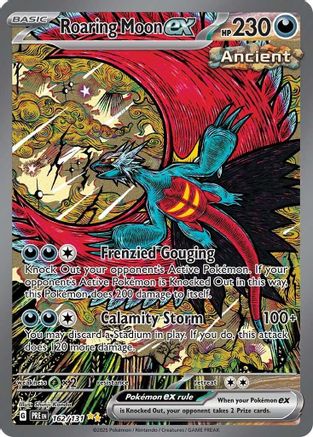 Roaring Moon ex (162/131) Holofoil [SV: Prismatic Evolutions]