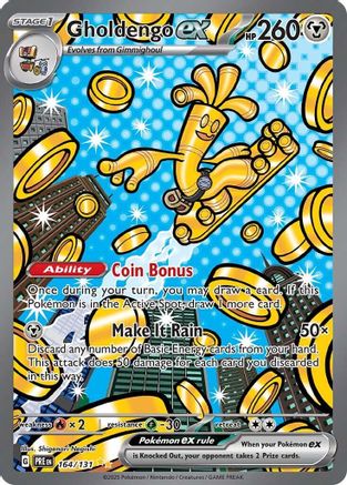 Gholdengo ex (164/131) Holofoil [SV: Prismatic Evolutions]