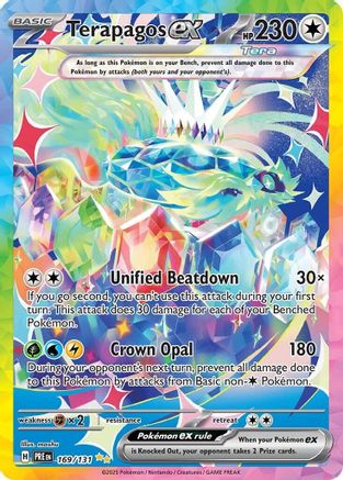 Terapagos ex (169/131) Holofoil [SV: Prismatic Evolutions]